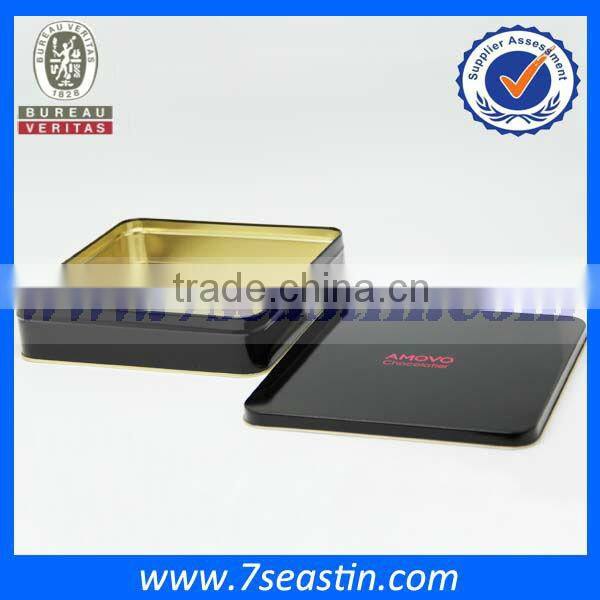 food grade europe biscuit metal tin box