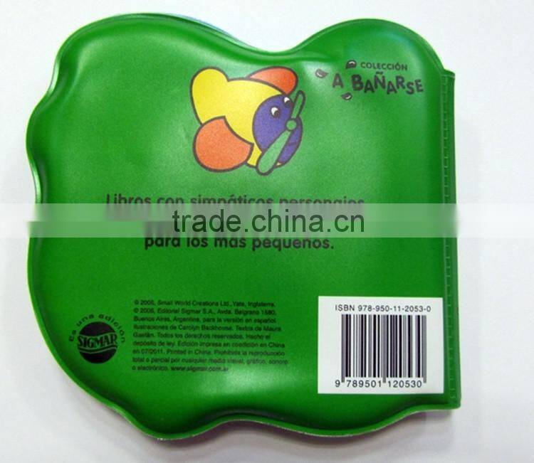 Non toxic bubble PVC waterproof bath baby memory colouring book