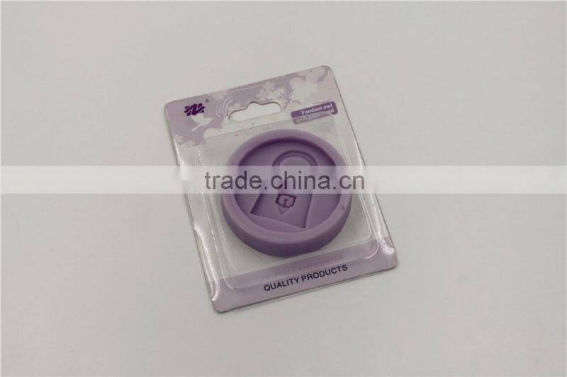 Small Lock Fondant Silicone Molds