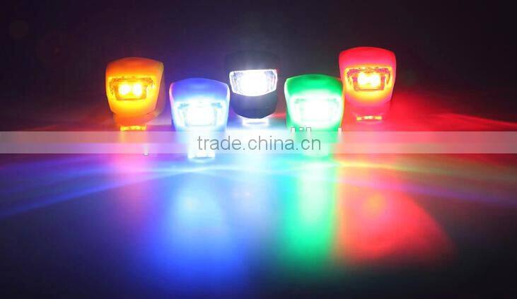 Hot selling silicone LED bicycle light