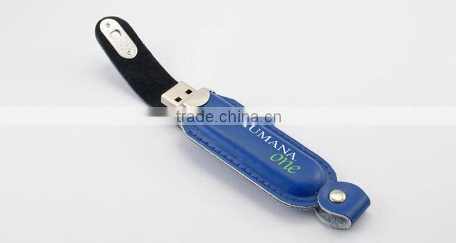 1gb usb 2.0 drive leather usb flash drive