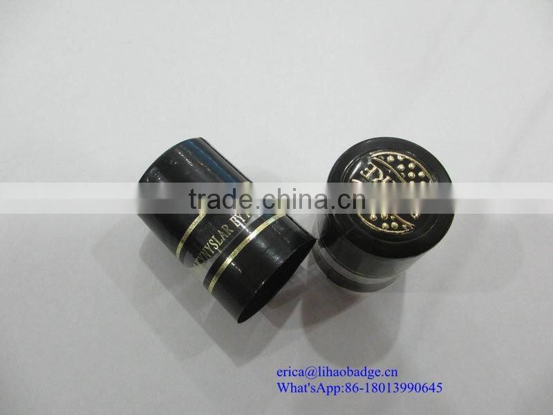 PVC heat shrinkable film Wine capsule,Custom Wine Bottle Shrink Caps