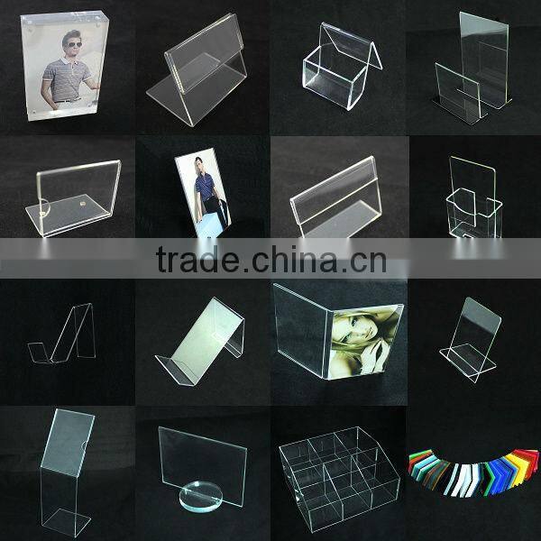 acrylic display holder with magnet for supermarket