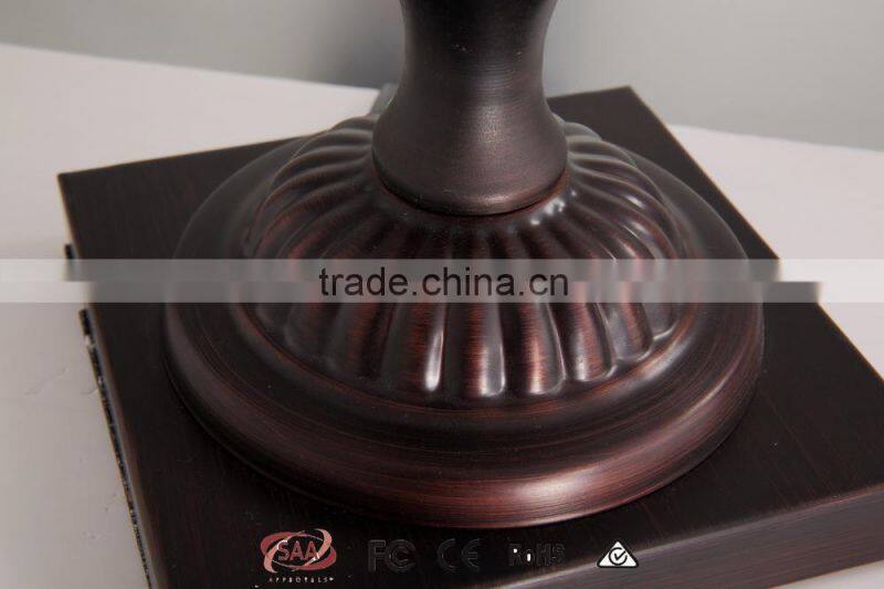 Antique Urban Lodge Table Lamp Rusted Bronze Desk Lamp Home Reading Lamp