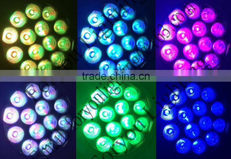 14x15 Watt Pro Colorado Outdoor Stage Waterproof DMX 14x15W RGBWA+UV 6in1 Wash Par Can Spot Light
