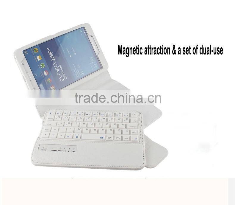 Removable Wireless Bluetooth Keyboard Case for Samsung TAB4 7.0inch T230-SA05
