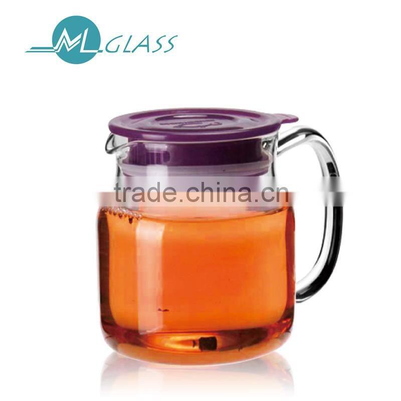 alibaba china housewares high borosilicate water filter pitcher for 600ml