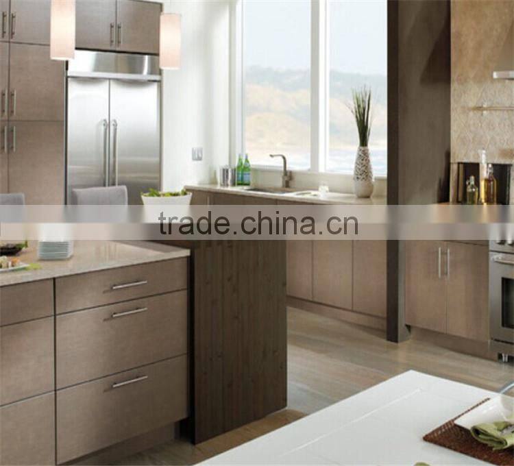 Melamine kitchen furniture with laminate counter top