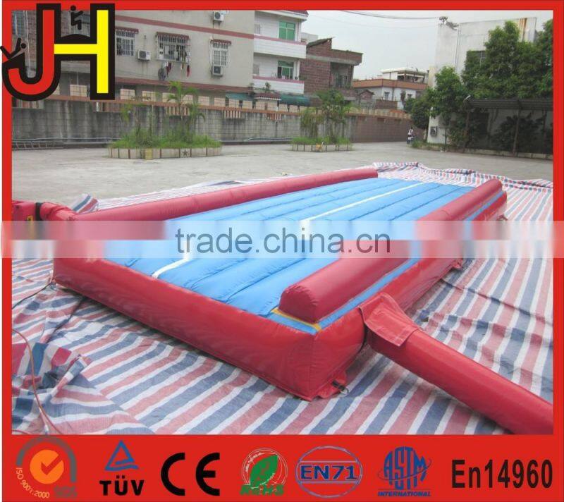 Inflatable air track gym mat, inflatable gymnastics mat hire, inflatable air track gymnastics