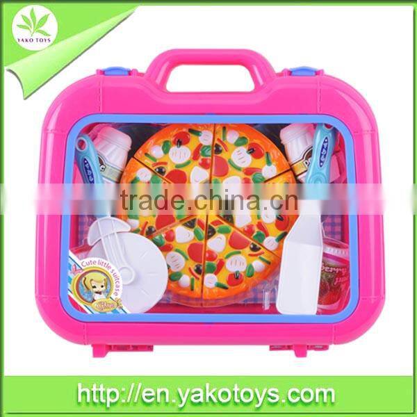 Suitcase packing beautiful accessories toys set for girls