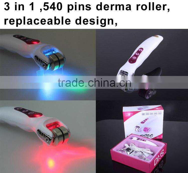 Manufactory Micro needling derma roller with 192 needle pin Skin dermaroller MT192, DNS192, DRS192 ZGTS derma rollers all here