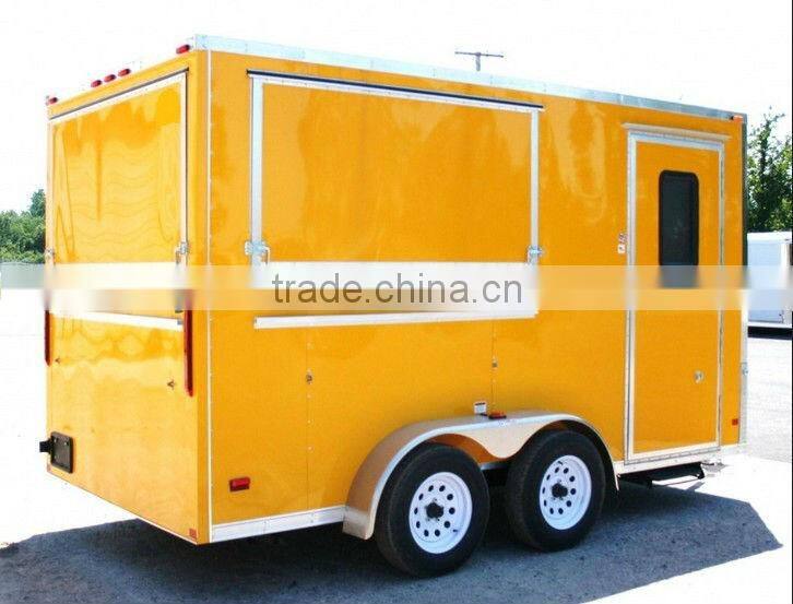 Mobile Food Vending Camping JX-FS400D fast food truck for sale