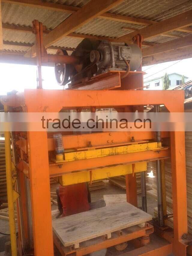 QTJ4-40 manual concrete block moulding machine