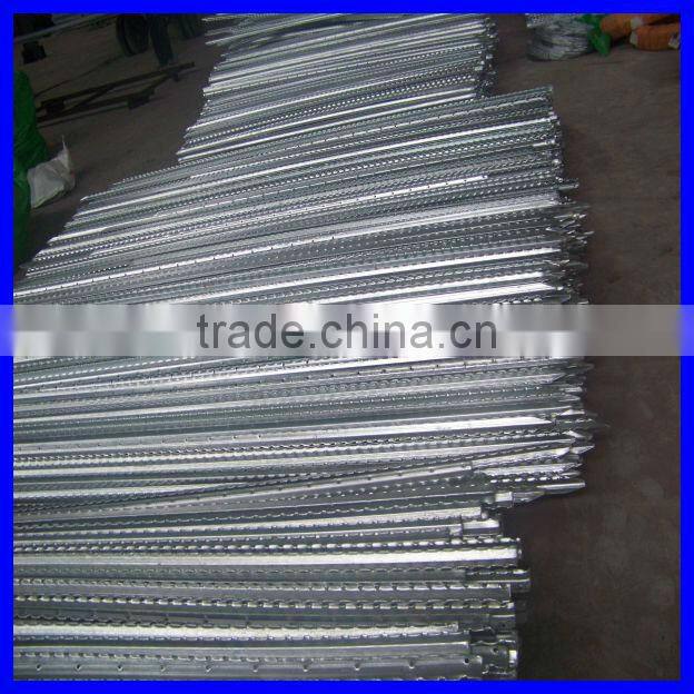 Factory and Expoter Y Fence Post , galvanized Y post , black bitment painted Y post galvanized Y