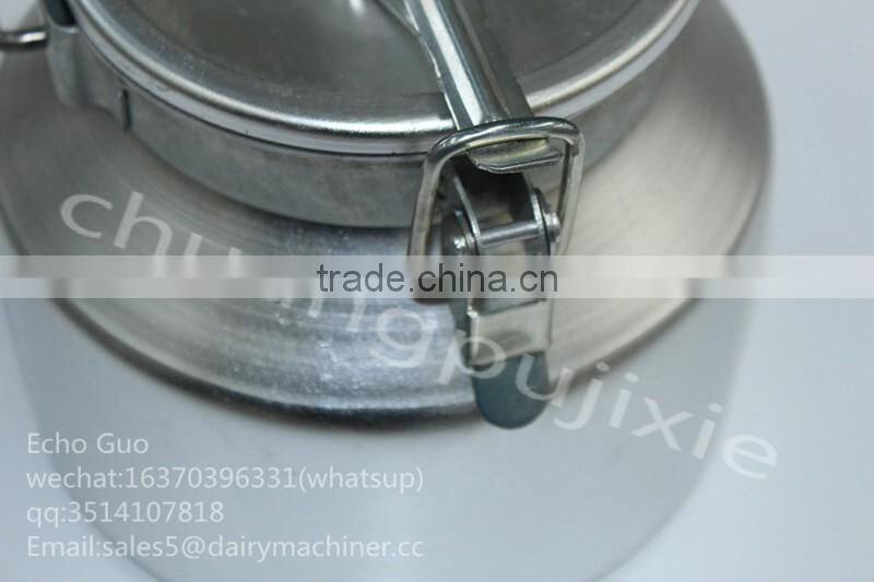 5L Locking Cover Anodized Aluminum Milk Can For Water Beer Beverage