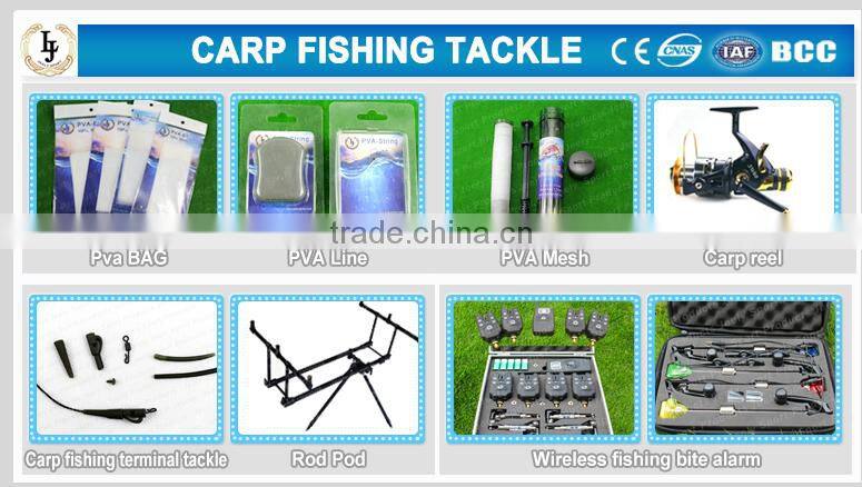 8LED Wireless fishing bite alarm set with 4pcs fishing chain swingers for carp fishing (4+1+4set)