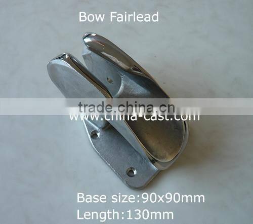 boat fairlead bow chock straight