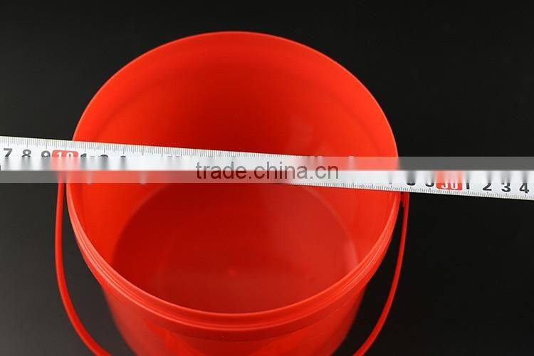 2.5L food grade plastic buckets with handles