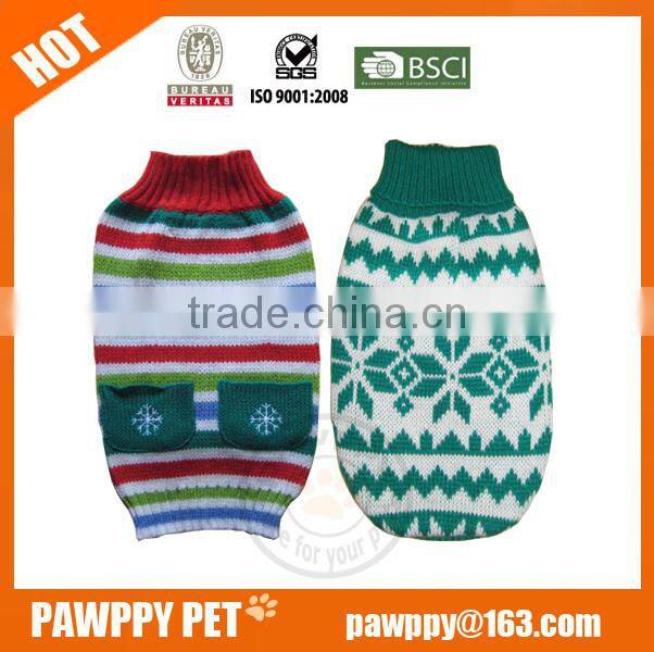 Unique pet clothes dog sweater patterns