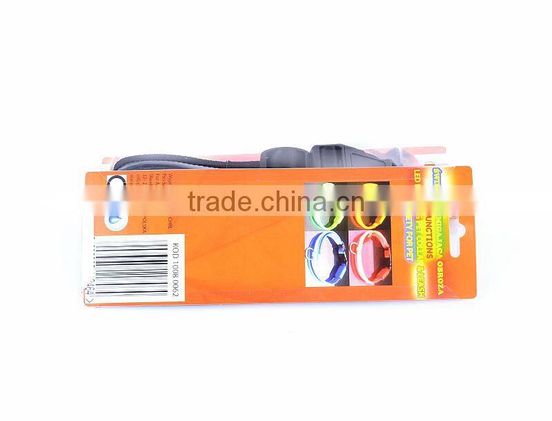 Factory custom wholesale fabric dog collar