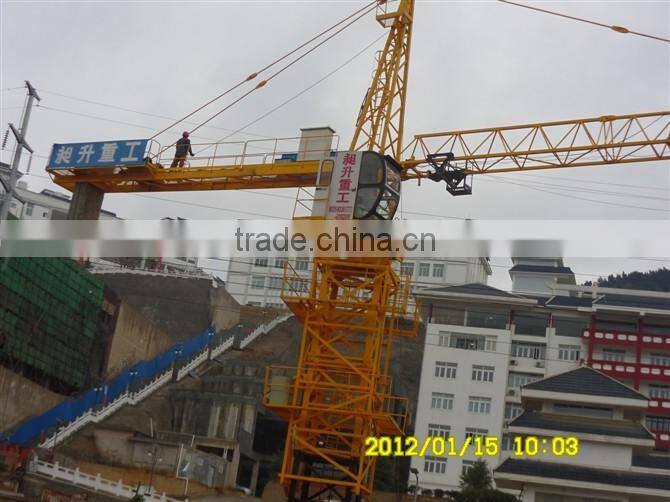 CS 2015 hot sale high quality Self-Raising tower crane 50m tower crane