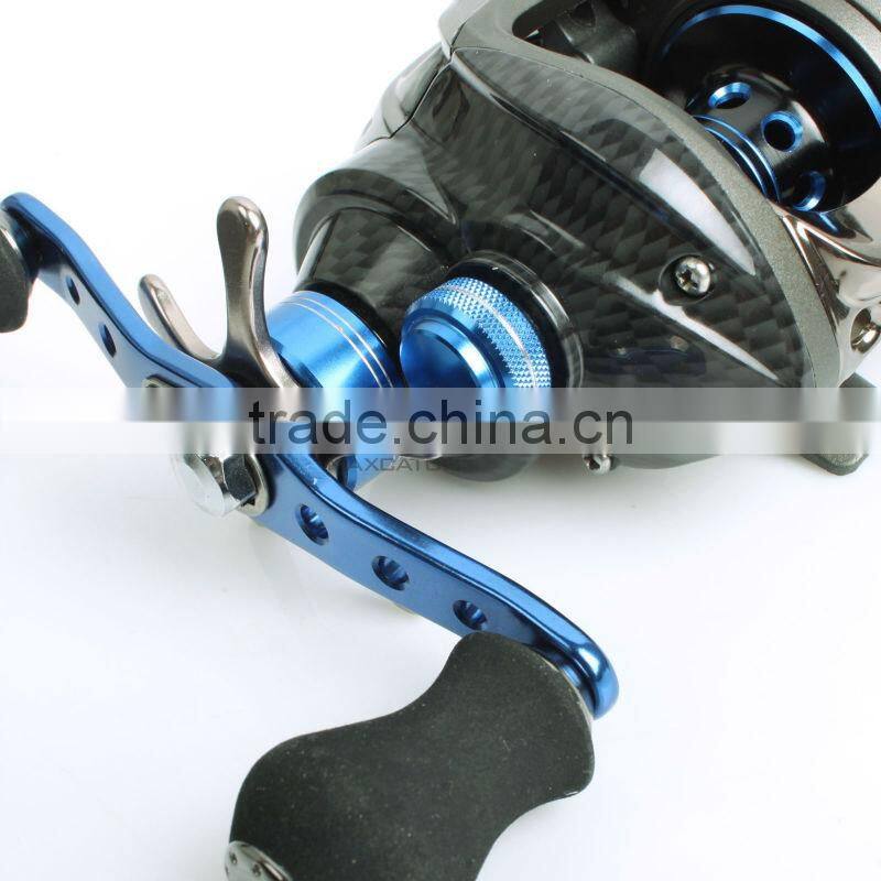 6.3:1 gear ratio low profile baitcasting fishing reel