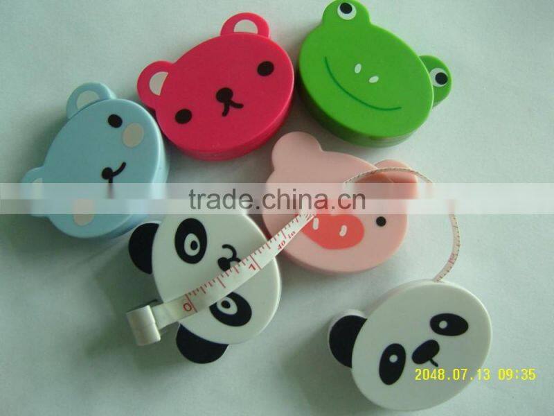 Promotional cheap measuring tape with button