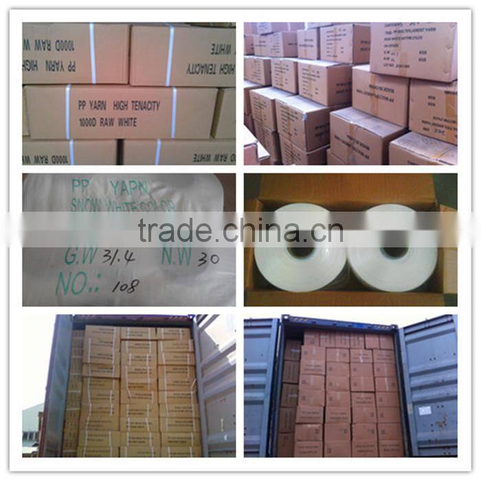 Anti-UV pp yarn 2500D for weaving