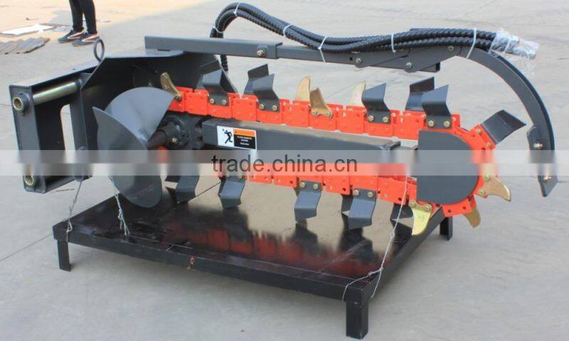 High quality and high efficiency for ditcher trencher in 2017