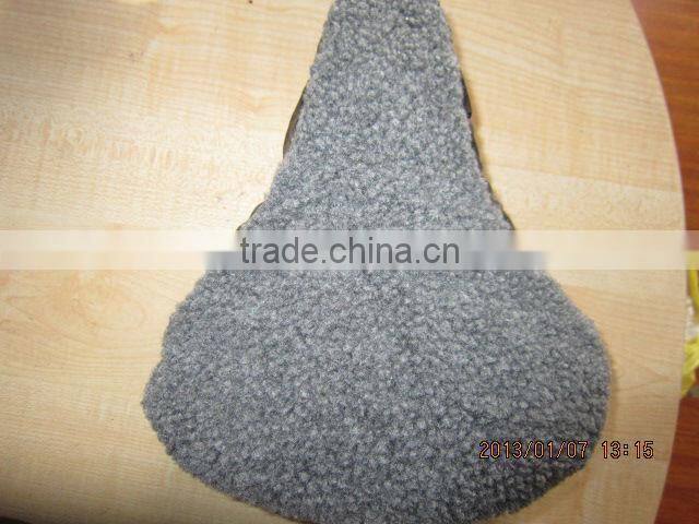 leather plush winter seat cover