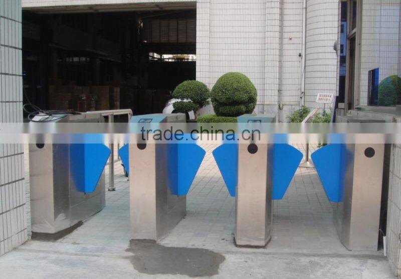 Swing Gate with stainless steel and multi devices interconnecting using RFID card