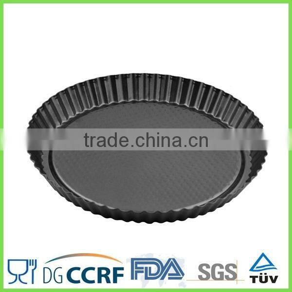 hot selling Carbon Steel Non-stick Round Pizza Pan/cake baking pan