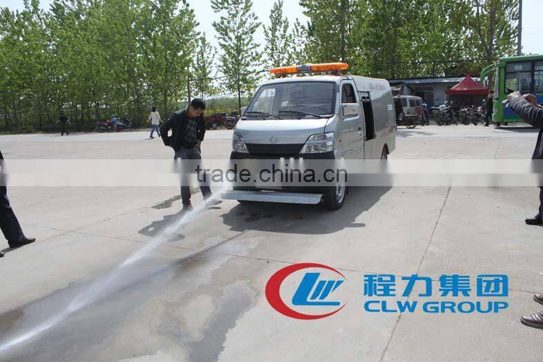 mini high pressure sidewalk washing truck