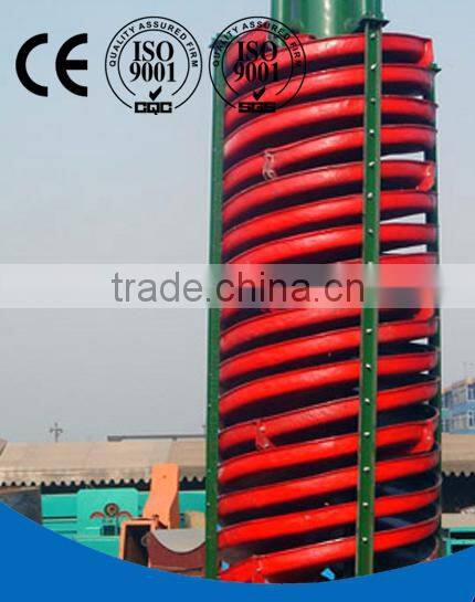 china manufacturer HSM cheap price iron separating spiral chute