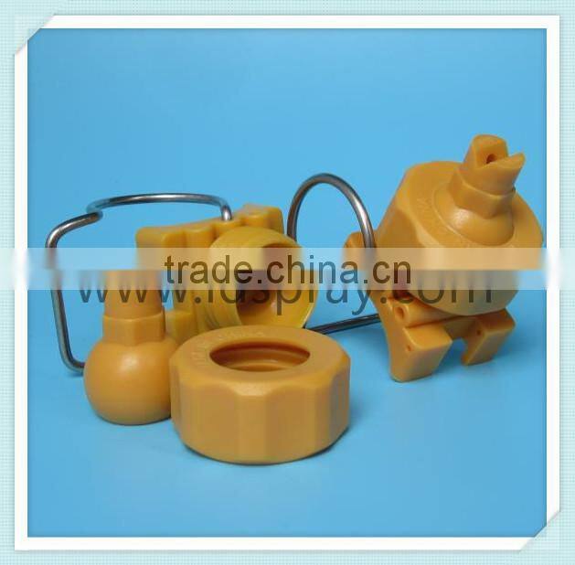 Platic adjustable ball clip on spray nozzle