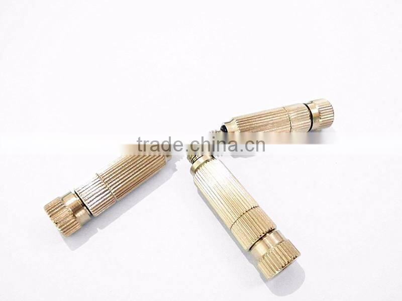 Humidify system fog nozzle,anti-drip mist nozzle,metal fog nozzle