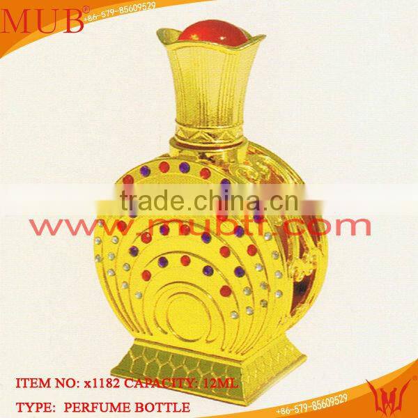 2014 The Newest Golden Arabia Dammam Perfume Bottle