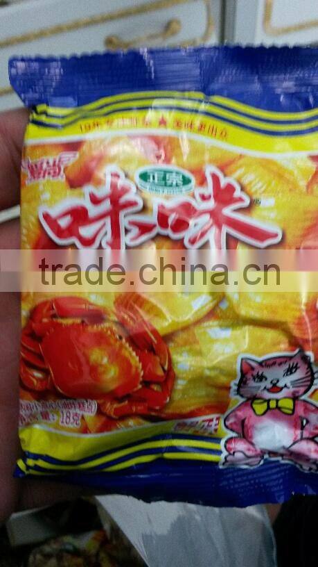 fried wheat flour pillow shape chips sticks shape making machine