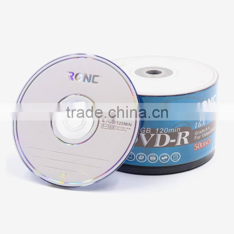 Single Layer Style 16X DVD Recording Speed Blank DVD-R Discs