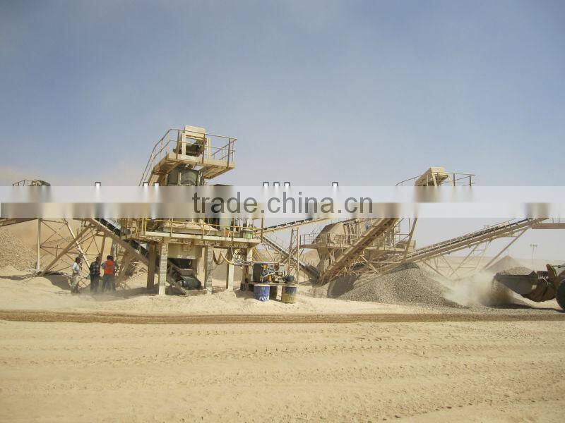 2015 Professional designed stone crushing production line with long durability