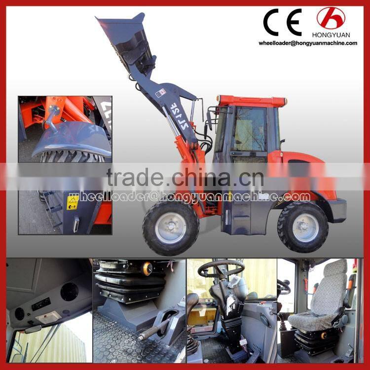 ISO Bucket capacity mini front wheel loader