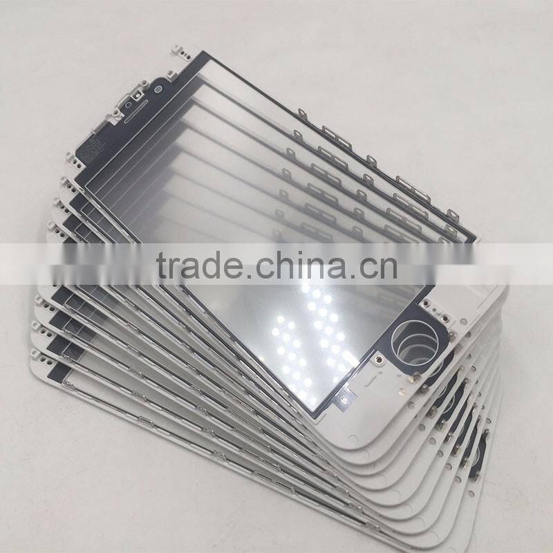 Close to ori green film glass + 250U OCA + Ear Mesh + Cold Glue Pressed Frame For iPhone 6 6+ 6s 6s+ With Good Price