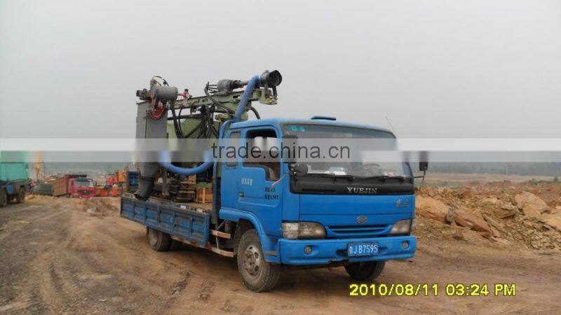 30m deep hydraulic borehole drilling rig, drilling equipment