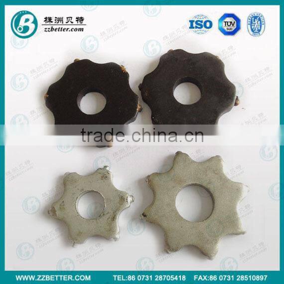 12 points Dia. 80mm tungsten carbide tipped scarifier blades