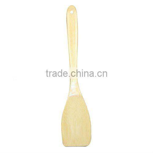 natural color varnished small bamboo meal spoon