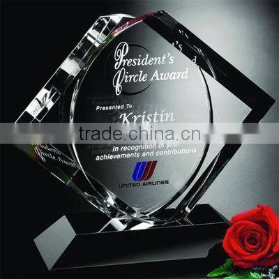 2016 gorgeous crystal trophy and crystal award