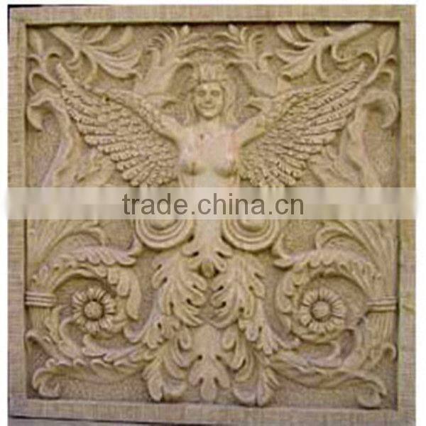 Sandstone Covering wall relief