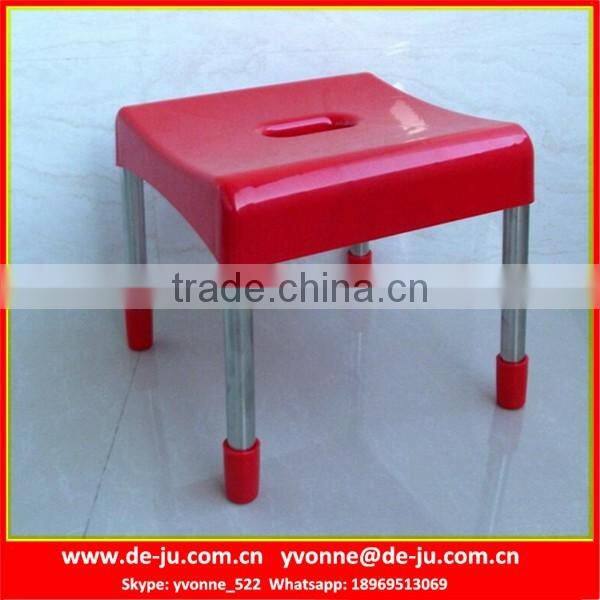 Back-Rest Chair Plastic Stacking Stools