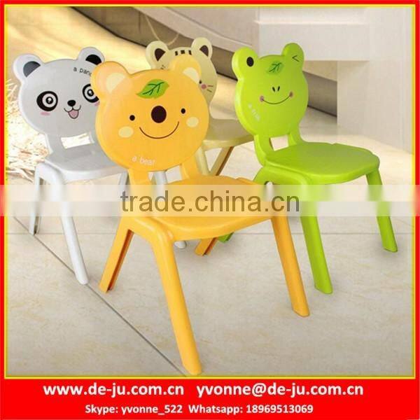Back-Rest Chair Plastic Stacking Stools