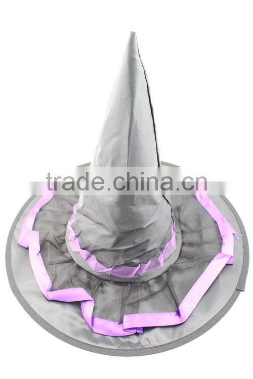 Party halloween Decorative Top witch hat with lace